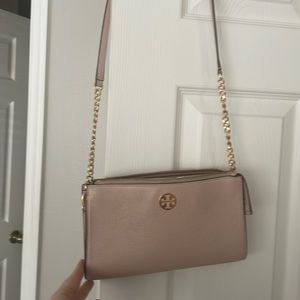Tory Burch blush pink shoulder bag